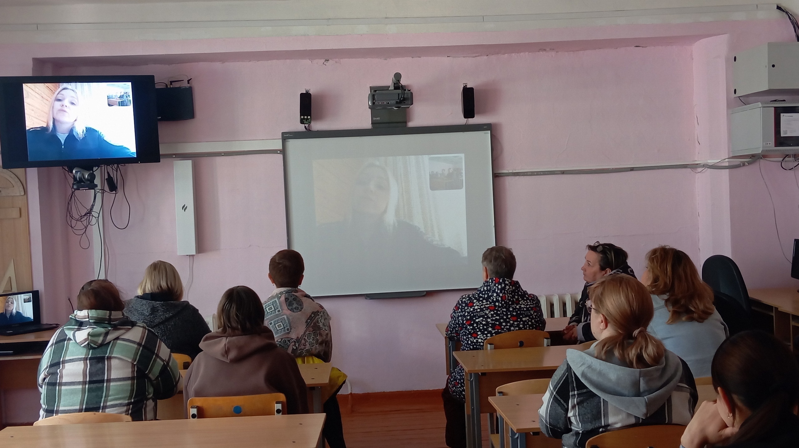 Нашей школе прошло онлайн-родительское собрание.